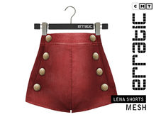erratic / lena - shorts / red