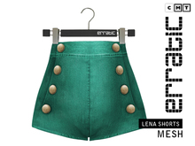 erratic / lena - shorts / emerald