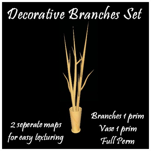 *Saffron* *Saffron* Decorative Branches Set