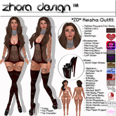*ZD* Keisha Outfit  Red