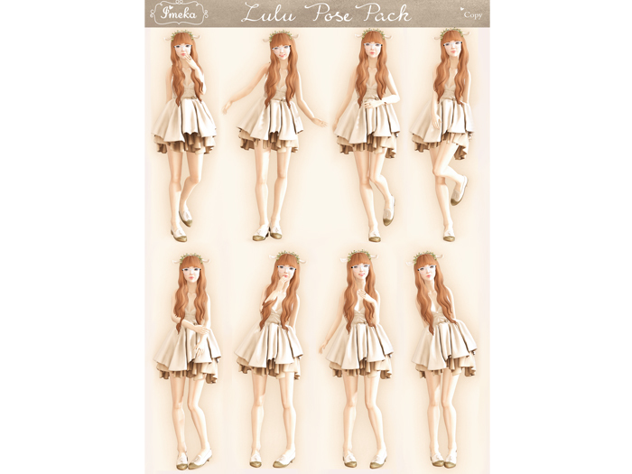 {Imeka} Lulu Pose Pack