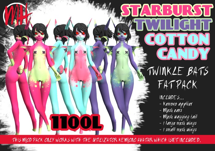 [MH] Twinkle Bats - FAT PACK