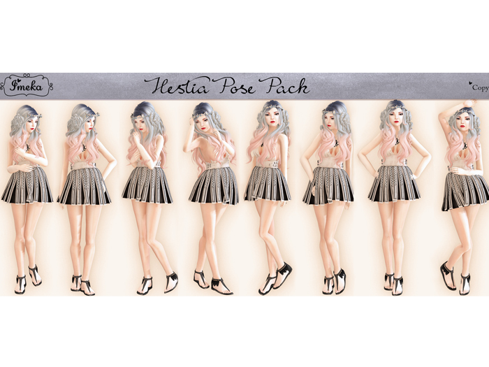 {Imeka} Hestia - Pose Pack
