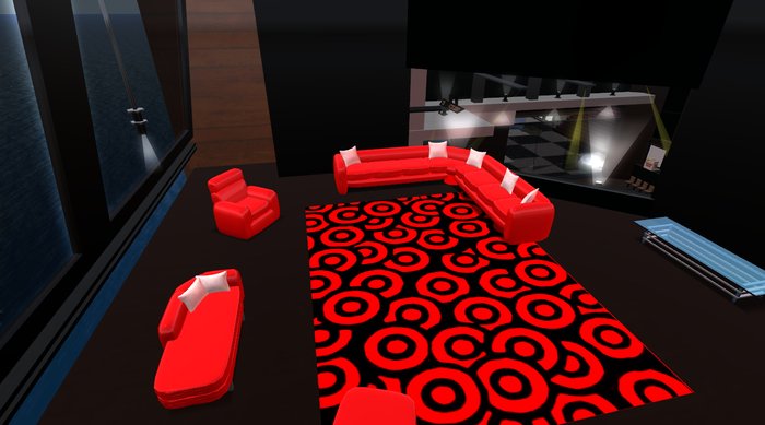 sofa riviera 24 prims color, LURUXY SMART FURNITURE, LOW PRIM