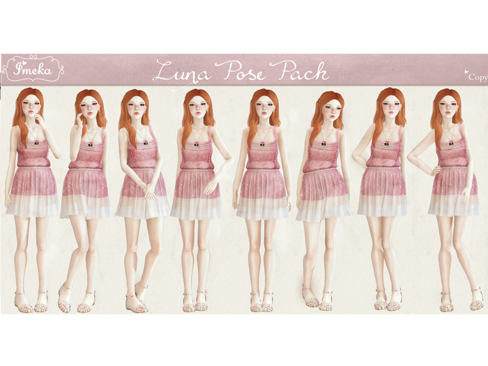 {Imeka}Luna-Pose Pack