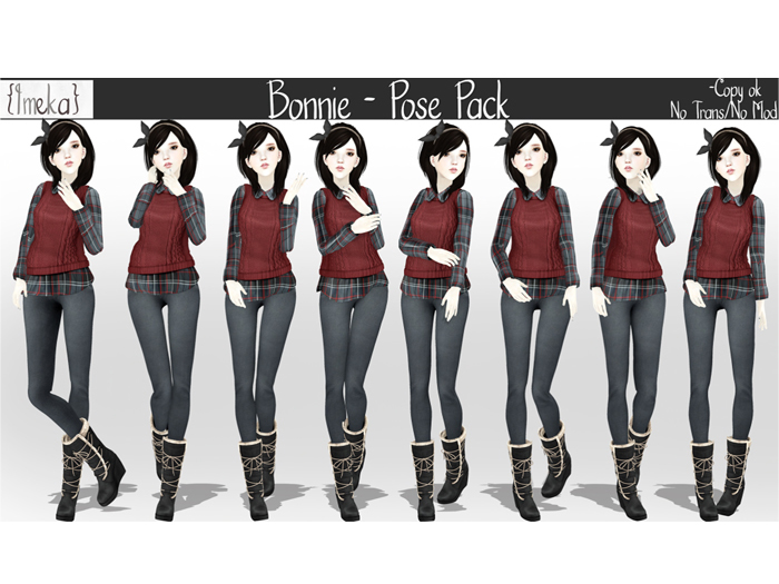{Imeka~}Bonnie-Pose Pack