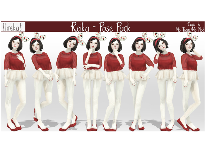 {Imeka~}Reika- Pose Pack