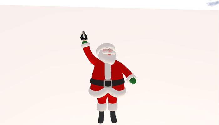 Standing Santa Detached Arms & Legs