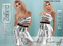 .:LS:. Zafiro Mesh Top Skirt (Tango Applier)