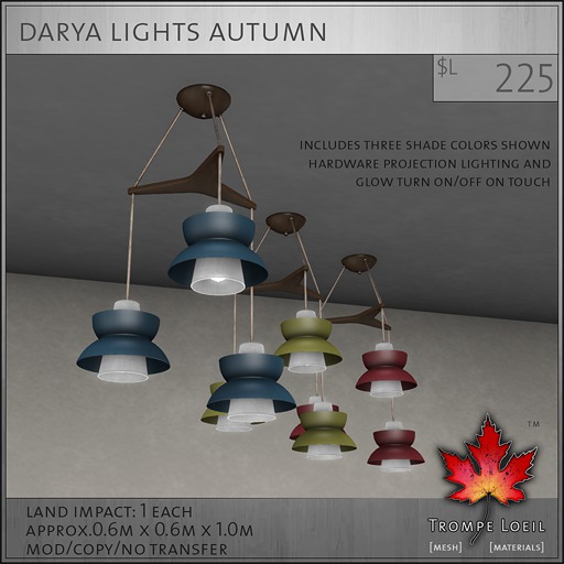 Trompe Loeil - Darya Lights Autumn [mesh]
