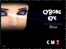 ^AR^ Cyborg Laser Eye Blue