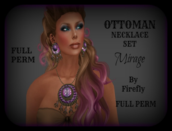Full Perm Ottoman Necklace Set Mirage