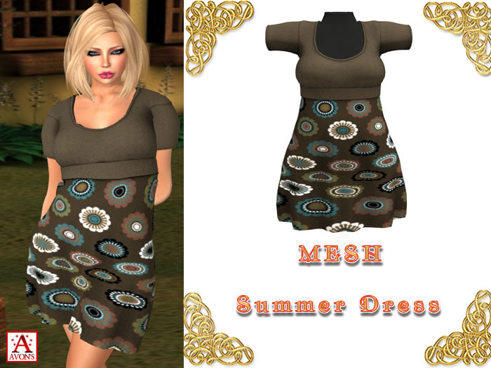 .: AVON'S :. Summer Dress Mesh