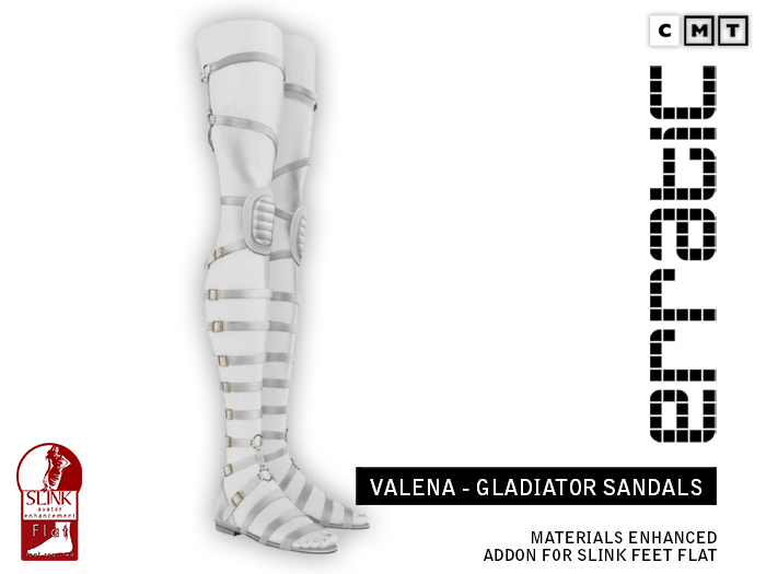 erratic / valena - gladiator sandals / white