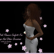 Pink Flower Confetti *CHB*