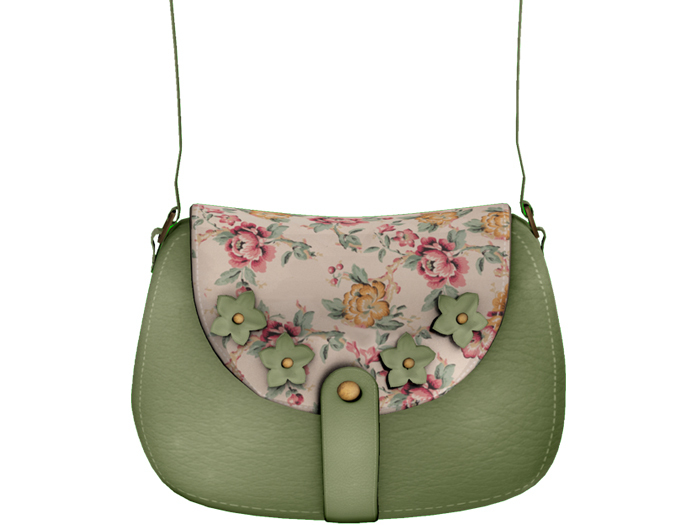 {imeka} Flowery Mini Bag {Green}