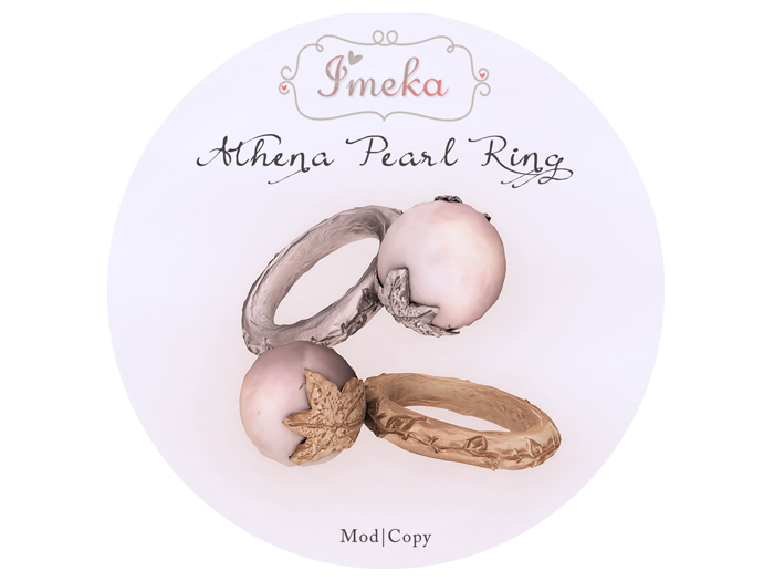 {Imeka} Athena Pearl Ring