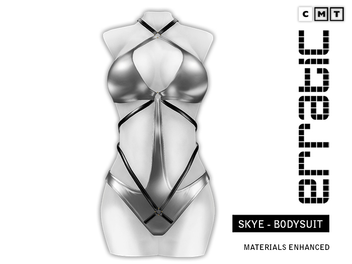 erratic / skye - bodysuit / silver