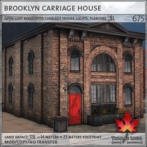 Trompe Loeil - Brooklyn Carriage House [mesh]
