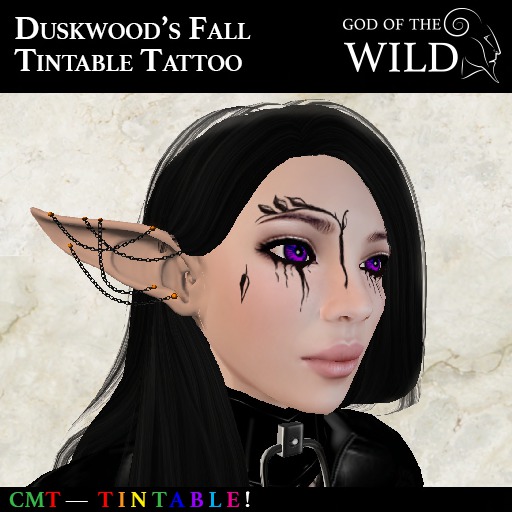 :GW: Tintable Tattoo - Duskwood's Fall