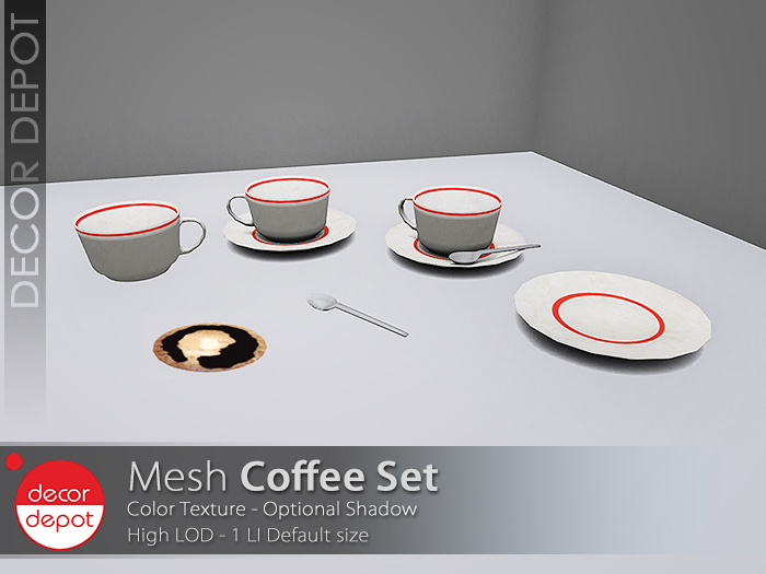 [DD] - FULL PERM Coffee Set