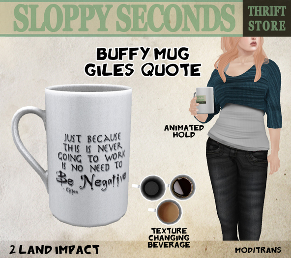 Buffy Mug - Giles Quote