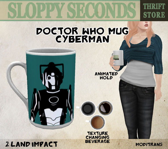 Doctor Who Mug - Cyberman