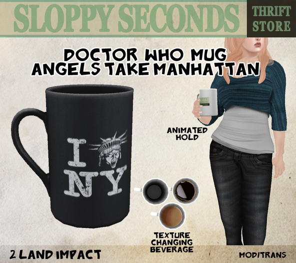 Doctor Who Mug - Weeping Angels