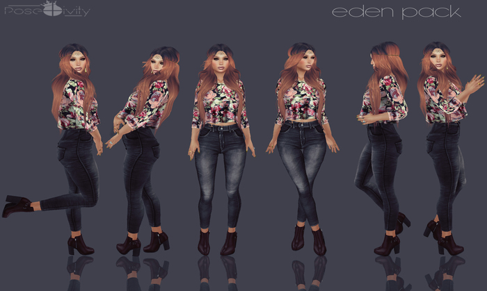 .[ pose+ivity ]. Eden Pack