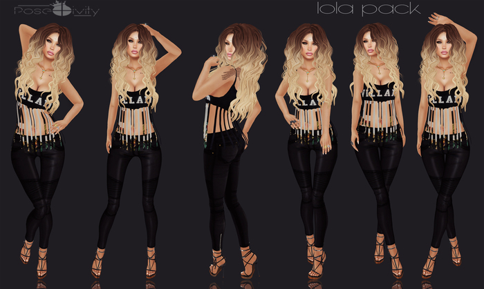 .[ pose+ivity ]. Lola Pack