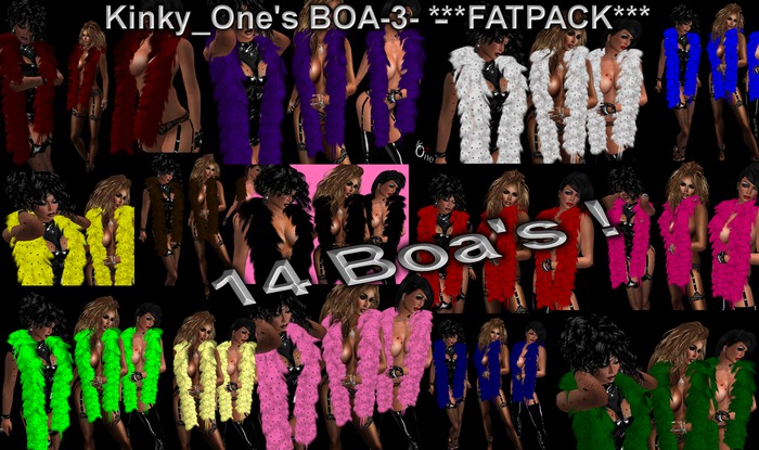 Kinky_One's  BOA-3- ***FATPACK***
