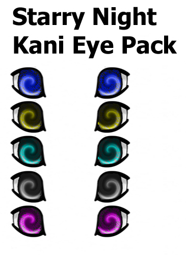 Kani Eye Pack Starry Night