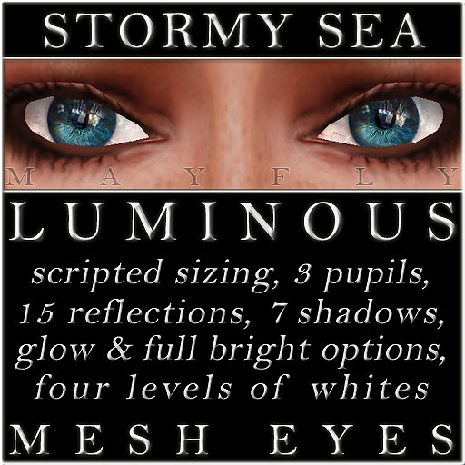 Mayfly - Luminous - Mesh Eyes (Deep Majorelle)