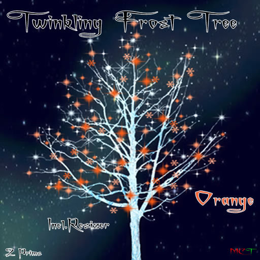 Twinkling Christmas tree White 