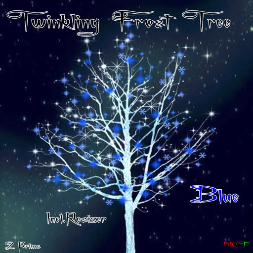 Twinkling Christmas tree White 