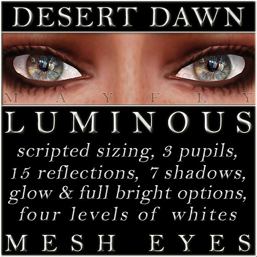 Mayfly - Luminous - Mesh Eyes (Desert Dawn)