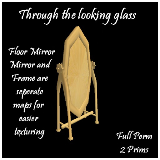 *Saffron*  Floor Mirror