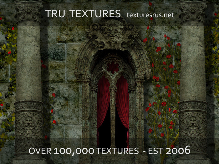 11341:DARTWORTH CASTLE TEXTURE SET 3 (Blood Rose)