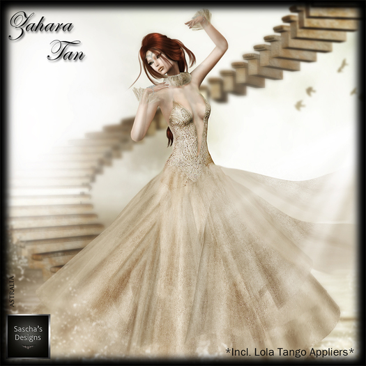 SAS - Zahara Tan Gown