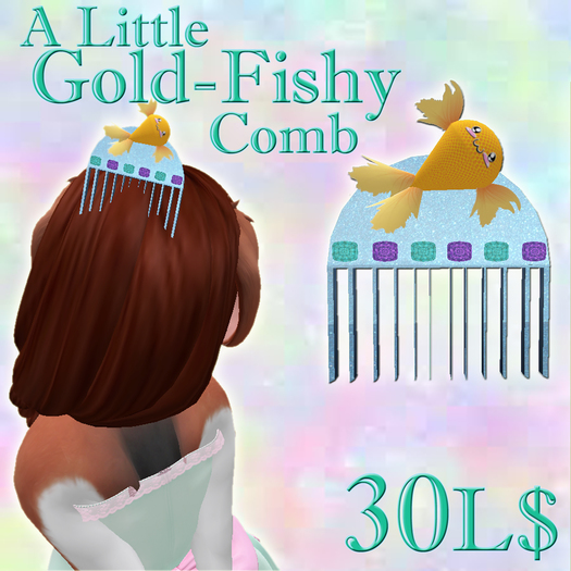 A Little Gold-Fishy Comb