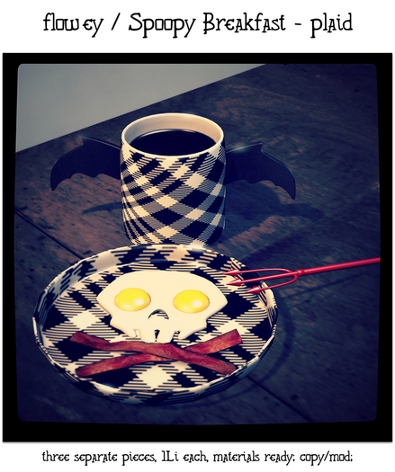 flowey / spoopy breakfast: plaid