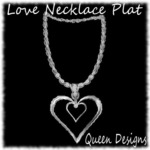 Love Necklace Plat
