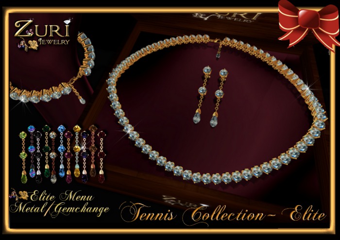 Zuri Rayna~ Tennis Jewelry Set~ Elite Fall Collection