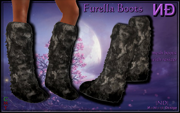[ND] Furella Boots Black