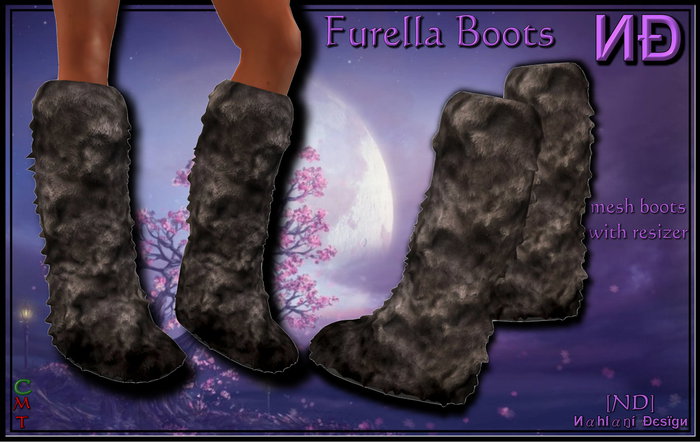 [ND] Furella Boots Dark