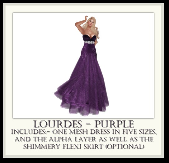 .::Tinkerbox::. Lourdes Purple Gown