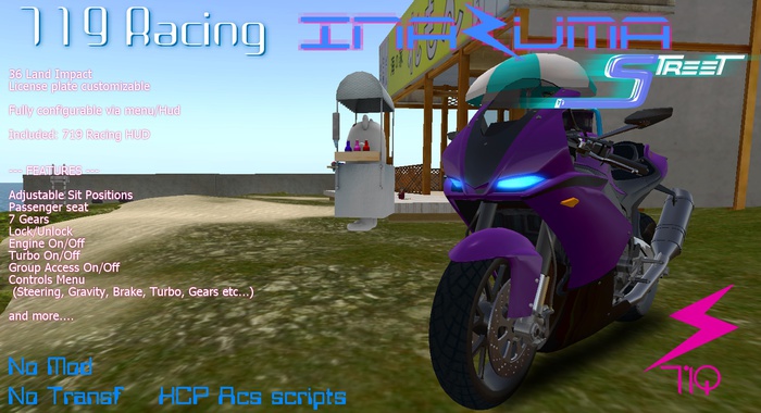 719 Racing - Inazuma S Purple (BOX)