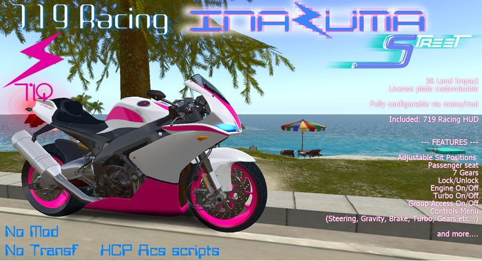 719 Racing - Inazuma S Pink (BOX)