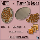 MESH - Platter of Bagels (Boxed)