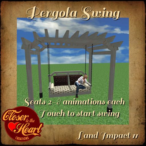 Pergola Swing BOXED